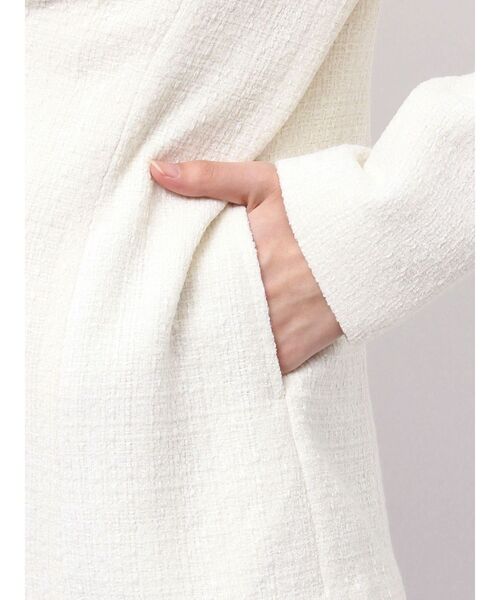 EATME（イートミー）の「ツイードテーラードジャケット（テーラードジャケット・レディース・アイボリー/ブラック/ブルー・FREE）」の21枚目の写真