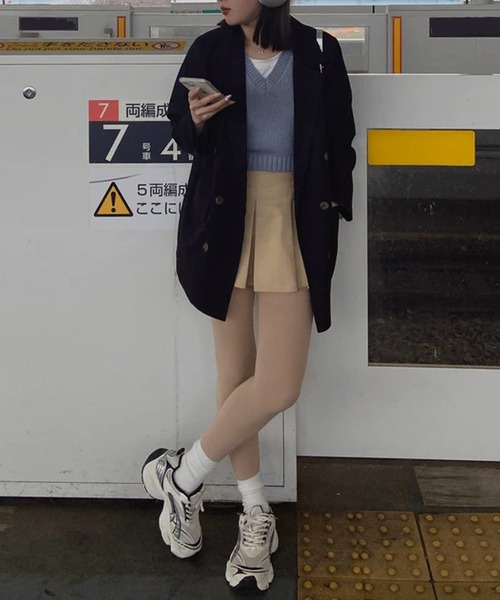 merrylatte（メリーラテ）の「ぷちカラーベスト（ベスト・レディース・ブルー/レッド・FREE）」の11枚目の写真