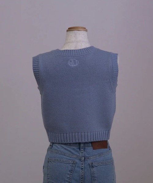 merrylatte（メリーラテ）の「ぷちカラーベスト（ベスト・レディース・ブルー/レッド・FREE）」の13枚目の写真