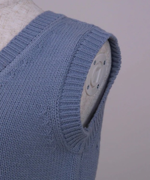 merrylatte（メリーラテ）の「ぷちカラーベスト（ベスト・レディース・ブルー/レッド・FREE）」の16枚目の写真