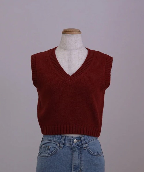 merrylatte（メリーラテ）の「ぷちカラーベスト（ベスト・レディース・ブルー/レッド・FREE）」の18枚目の写真