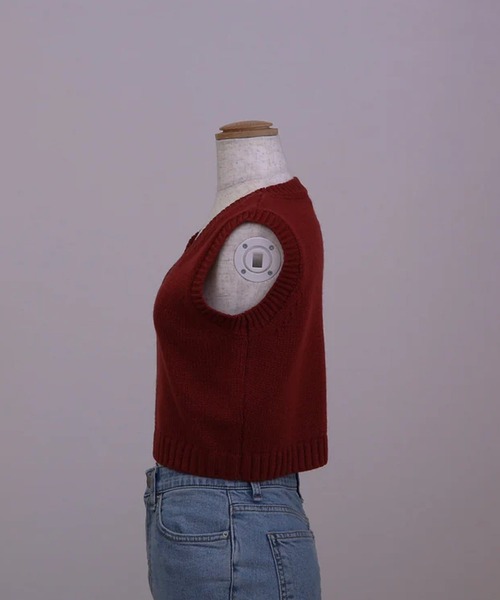 merrylatte（メリーラテ）の「ぷちカラーベスト（ベスト・レディース・ブルー/レッド・FREE）」の19枚目の写真