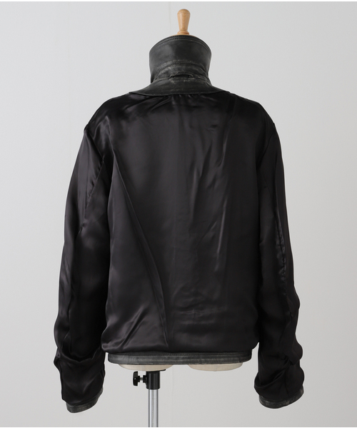 セール】MASU ARGYLE LEATHER SPORTS JACKET M25K6BL001