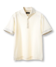 MEN'S BIGI | シャーリングジャカードポロシャツ(ポロシャツ)