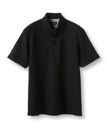 MEN'S BIGI | シャーリングジャカードポロシャツ(ポロシャツ)