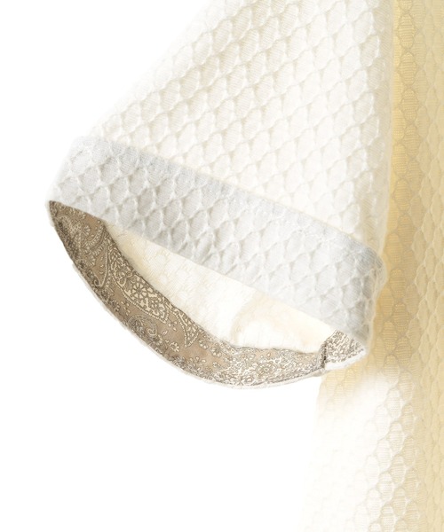 MEN'S BIGI（メンズビギ）の「シャーリングジャカードポロシャツ（ポロシャツ・メンズ・ブルー/ホワイト/グレー/ブラック・03/04/02/01）」の19枚目の写真