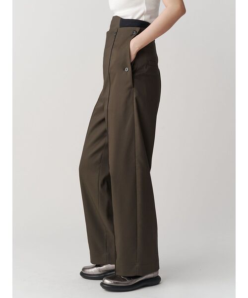 CURVE BELT LAYERED PT / カーブベルトレイヤードパンツ（その他