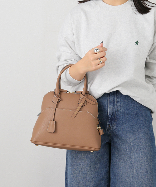 Spick & Span（スピックアンドスパン）の「《WEB限定追加》mica della valle / ミカデラヴァッレ Katia SO-0079S（ボストンバッグ・レディース・グレー/ブラック/ベージュ系その他・FREE）」の12枚目の写真