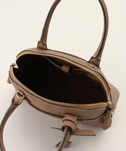 Spick & Span（スピックアンドスパン）の「《WEB限定追加》mica della valle / ミカデラヴァッレ Katia SO-0079S（ボストンバッグ・レディース・グレー/ブラック/ベージュ系その他・FREE）」の18枚目の写真