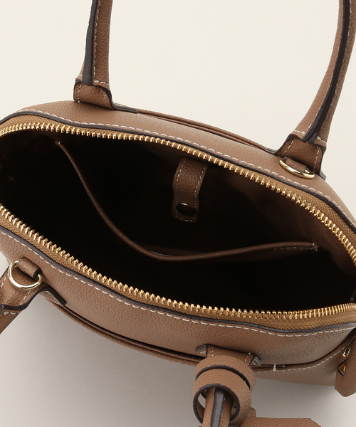 Spick & Span（スピックアンドスパン）の「《WEB限定追加》mica della valle / ミカデラヴァッレ Katia SO-0079S（ボストンバッグ・レディース・グレー/ブラック/ベージュ系その他・FREE）」の20枚目の写真