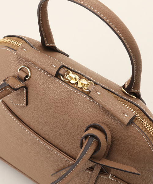 Spick & Span（スピックアンドスパン）の「《WEB限定追加》mica della valle / ミカデラヴァッレ Katia SO-0079S（ボストンバッグ・レディース・グレー/ブラック/ベージュ系その他・FREE）」の22枚目の写真