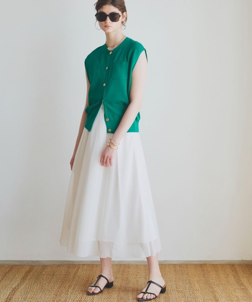 Doux archives（ドゥアルシーヴ）の「ナローストラップミュールサンダル（サンダル・レディース・ブラック/シルバー/ブラウン・23.5/24.5）」の20枚目の写真