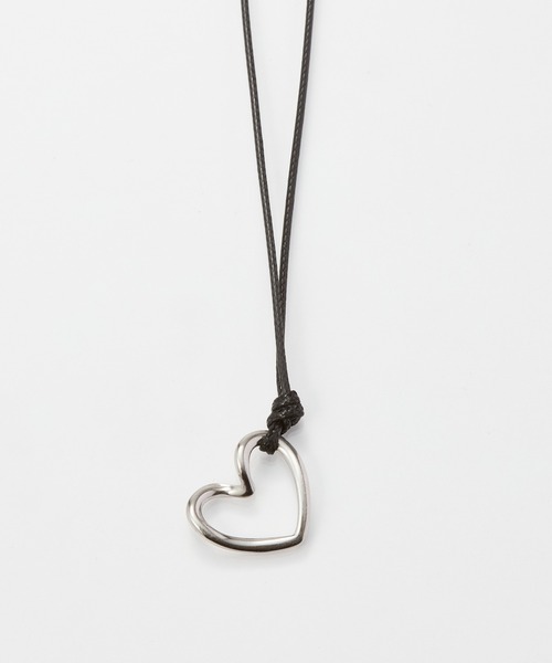 Phoebe（フィービィー）の「ハートコードチョーカーネックレス（チョーカー・レディース・シルバー系1/シルバー系2・FREE）」の5枚目の写真