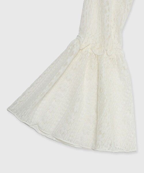 JOSEMOON/ジョゼムーン】BELLSLEEVE LACE DRESS/レースドレス（ドレス