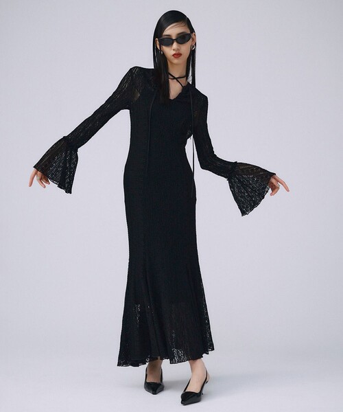 josemoon/ジョゼムーン/BELLSLEEVE LACE DRESS BELLSLEEVE LACE DRESS – JOSEMOON