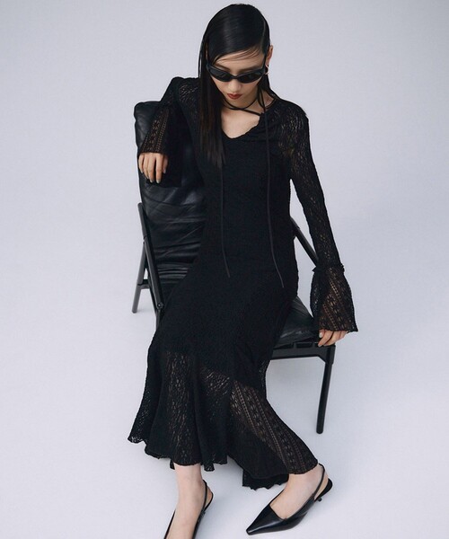 josemoon/ジョゼムーン/BELLSLEEVE LACE DRESS｜BELLSLEEVE LACE DRESS