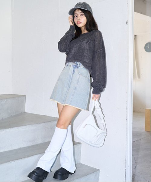 セール】【LTXC】バックルムーンショルダー（ショルダーバッグ