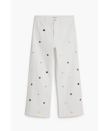 クローバー柄のカウボーイキュロット