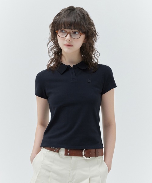 KIRSH PLAIN SLIM FIT PIQUE T-SHIRT キルシー プレーン スリム