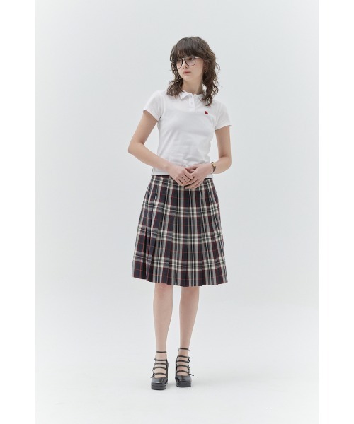KIRSH PLAIN SLIM FIT PIQUE T-SHIRT キルシー プレーン スリム