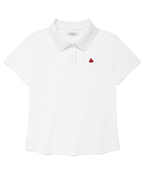 KIRSH PLAIN SLIM FIT PIQUE T-SHIRT キルシー プレーン スリム