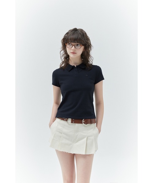 KIRSH PLAIN SLIM FIT PIQUE T-SHIRT キルシー プレーン スリム