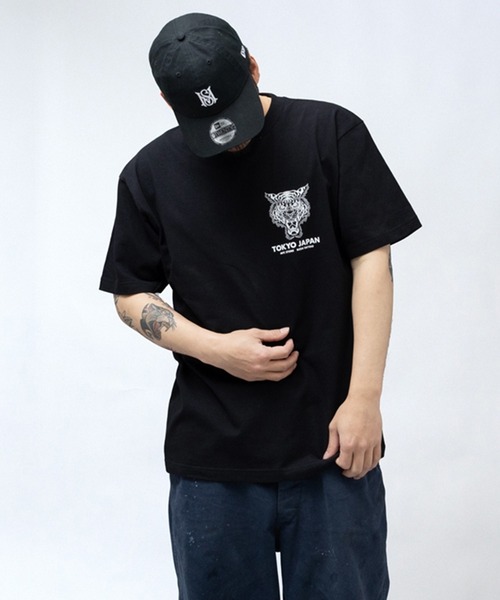 MFC STORE(エムエフシーストア)の「彫師美漸-BIZEN x MFC STORE TIGER TYO S/S TEE(Tシャツ/カットソー・メンズ・チャコール/ホワイト/ブラック/ナチュラル・S/M/L/XL)」の6枚目の写真