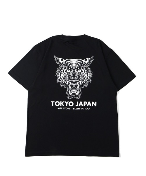 彫師美漸-BIZEN x MFC STORE TIGER TYO S/S TEE（Tシャツ