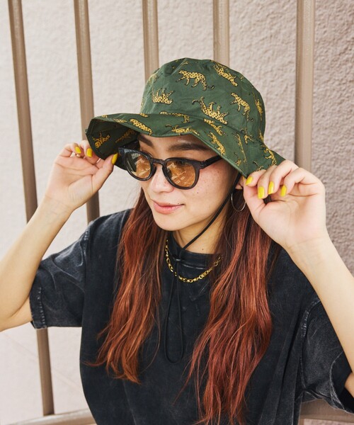 KiU(キウ)の「KiU/キウ KiU SAFARI HAT UV&RAIN パッカブルサファリハット 2ND K428(ハット・メンズ・レオパード/その他9/その他15/その他16・ONE SIZE)」の8枚目の写真