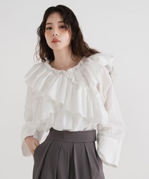 rectangle（レクタングル）の「2wayオフショルフリルブラウス（シャツ/ブラウス）」