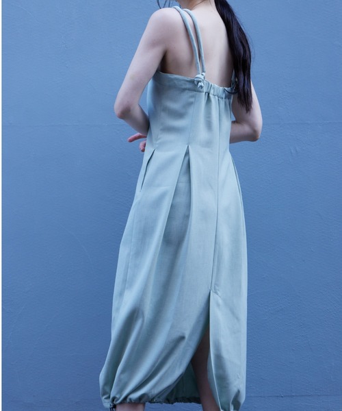 Muel Chic（ミュエルシック）の「Arden jumper onepiece  アーデンジャンパーワンピース（ワンピース・レディース・ブラック/ベージュ/ミント・FREE）」の18枚目の写真