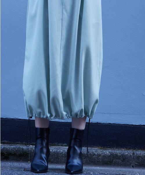 Muel Chic（ミュエルシック）の「Arden jumper onepiece  アーデンジャンパーワンピース（ワンピース・レディース・ブラック/ベージュ/ミント・FREE）」の19枚目の写真