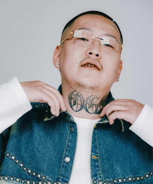 BREATH / ブレス】SUICIDE STUDS DENIM SHIRT / インディゴ [BR25S