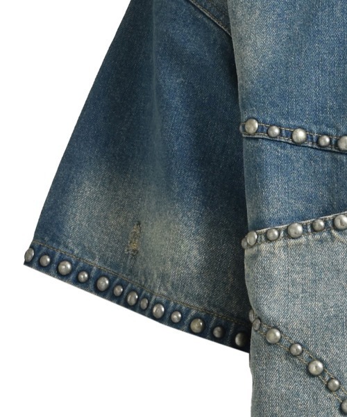 BREATH(ブレス)の「【BREATH / ブレス】SUICIDE STUDS DENIM SHIRT / インディゴ [BR25S(シャツ/ブラウス・メンズ・インディゴブルー・M/L)」の7枚目の写真
