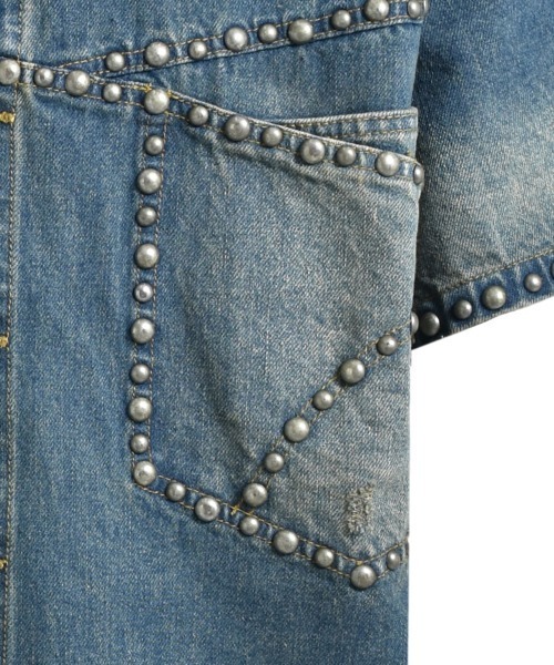 BREATH(ブレス)の「【BREATH / ブレス】SUICIDE STUDS DENIM SHIRT / インディゴ [BR25S(シャツ/ブラウス・メンズ・インディゴブルー・M/L)」の9枚目の写真