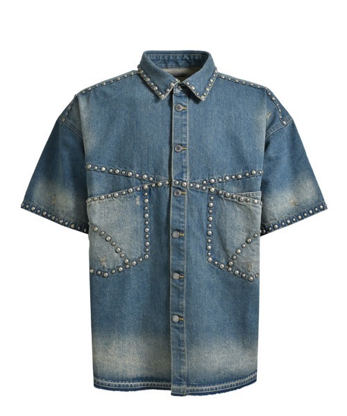 BREATH(ブレス)の「【BREATH / ブレス】SUICIDE STUDS DENIM SHIRT / インディゴ [BR25S(シャツ/ブラウス・メンズ・インディゴブルー・M/L)」の12枚目の写真