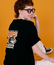 《UNISEX》LIMMY CATグラフィックTシャツ