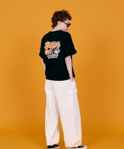 PBLIM(ページボーイリム)の「《UNISEX》LIMMY CATグラフィックTシャツ(Tシャツ/カットソー・レディース・ブラック/オフホワイト・LARGE/MEDIUM)」の16枚目の写真