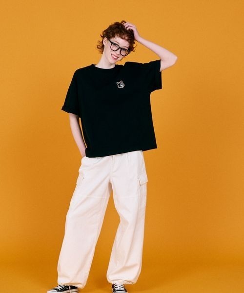 PBLIM(ページボーイリム)の「《UNISEX》LIMMY CATグラフィックTシャツ(Tシャツ/カットソー・レディース・ブラック/オフホワイト・LARGE/MEDIUM)」の18枚目の写真