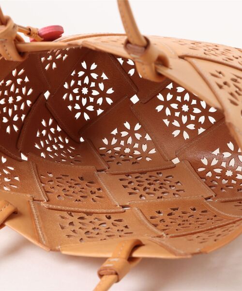 genten（ゲンテン）の「フラッターバスケット 手提げバッグ（トートバッグ・レディース・ベージュ・FREE）」の5枚目の写真