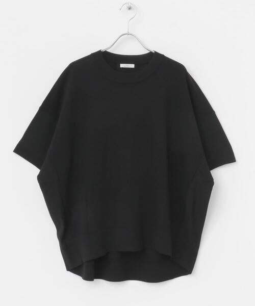 ITEMS URBANRESEARCH（アイテムズ アーバンリサーチ）の「ニットTシャツ（ニット/セーター・レディース・オレンジ/モカ/オフホワイト/ブラック/ブラウン系その他/チャコールグレー・FREE）」の14枚目の写真