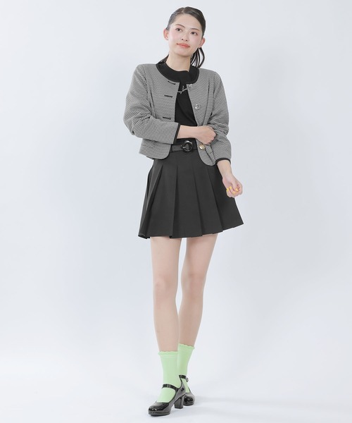 MARY QUANT(マリークワント)の「ラインポイントフリル ソックス(ソックス/靴下・レディース・ブラック/パープル/グレー/ライトグリーン・FREE)」の12枚目の写真