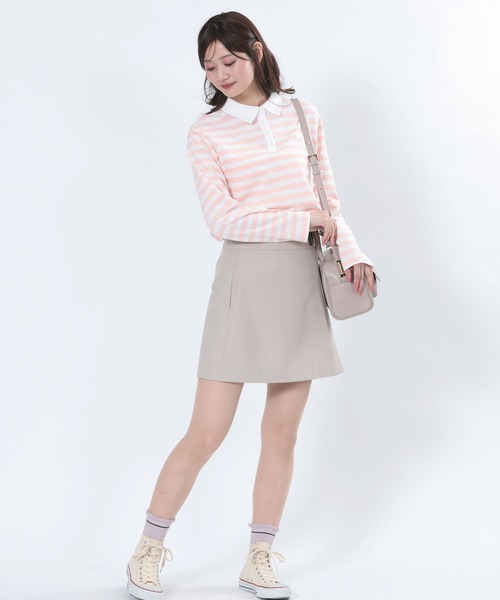 MARY QUANT(マリークワント)の「ラインポイントフリル ソックス(ソックス/靴下・レディース・ブラック/パープル/グレー/ライトグリーン・FREE)」の14枚目の写真