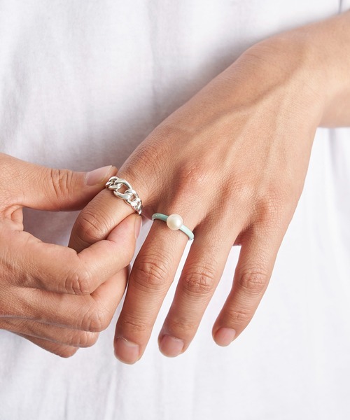 LAMBDA（ラムダ）の「【ZOZO限定商品】SVグラデリング（リング・メンズ・シルバー系その他・#13/#15/#17/#19）」の14枚目の写真