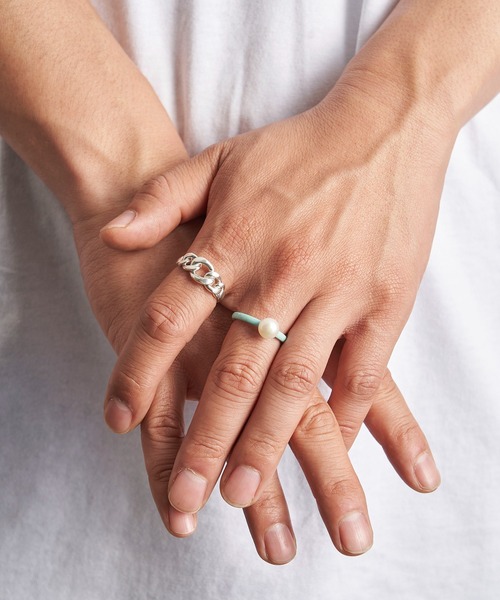 LAMBDA（ラムダ）の「【ZOZO限定商品】SVグラデリング（リング・メンズ・シルバー系その他・#13/#15/#17/#19）」の13枚目の写真