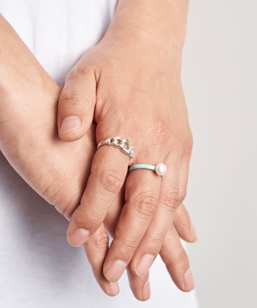 LAMBDA（ラムダ）の「【ZOZO限定商品】SVグラデリング（リング・メンズ・シルバー系その他・#13/#15/#17/#19）」の12枚目の写真