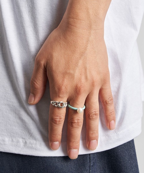 LAMBDA（ラムダ）の「【ZOZO限定商品】SVグラデリング（リング・メンズ・シルバー系その他・#13/#15/#17/#19）」の11枚目の写真