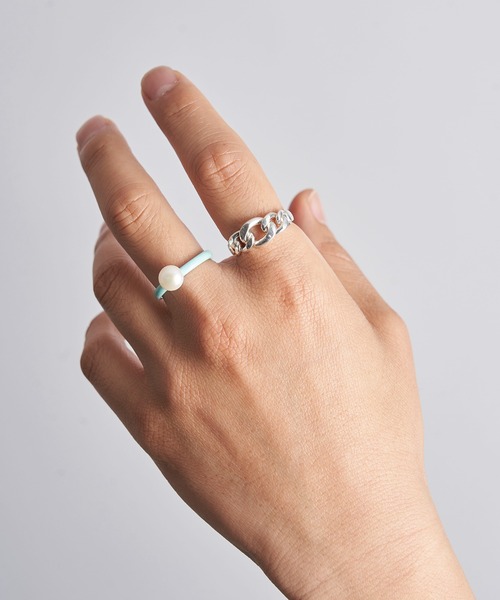 LAMBDA（ラムダ）の「【ZOZO限定商品】SVグラデリング（リング・メンズ・シルバー系その他・#13/#15/#17/#19）」の8枚目の写真