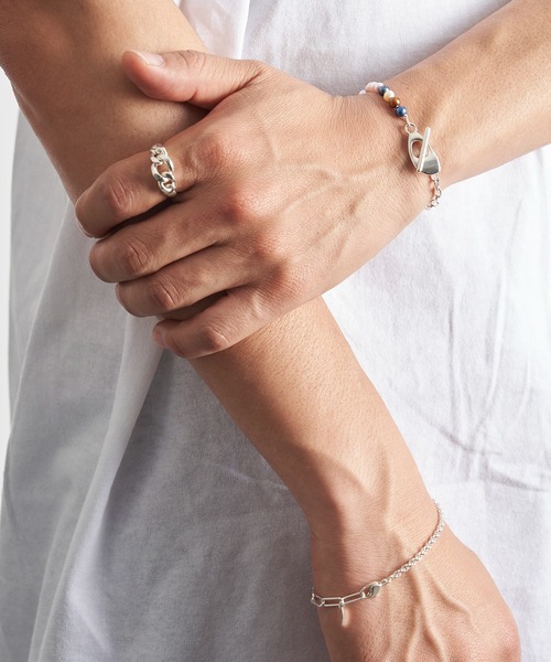 LAMBDA（ラムダ）の「【ZOZO限定商品】SVグラデリング（リング・メンズ・シルバー系その他・#13/#15/#17/#19）」の5枚目の写真