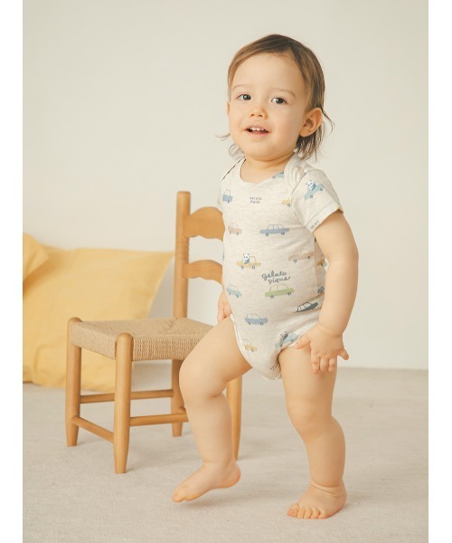 gelato pique☆ロンパース☆50-70☆新品① Dick Bruna】【BABY】ベビモコロンパース（ロンパース
